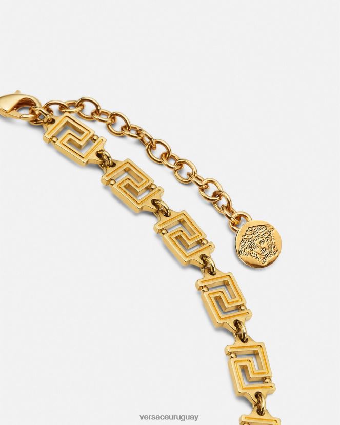 Versace collar de medusa greca mujer oro accesorios H88R0H744