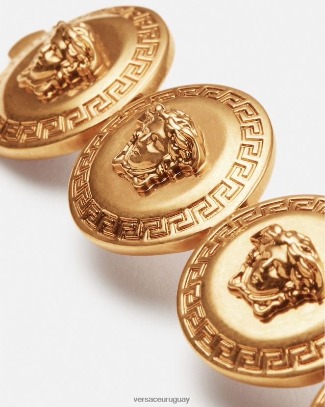 Versace horquilla de pelo tributo a medusa derecha mujer tributo de oro accesorios H88R0H796