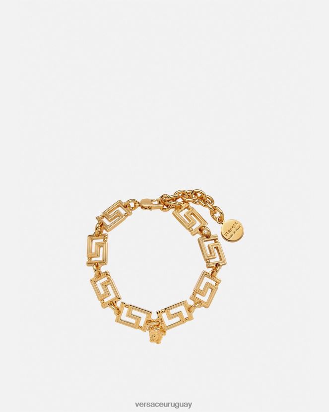Versace pulsera greca mujer oro cálido accesorios H88R0H759