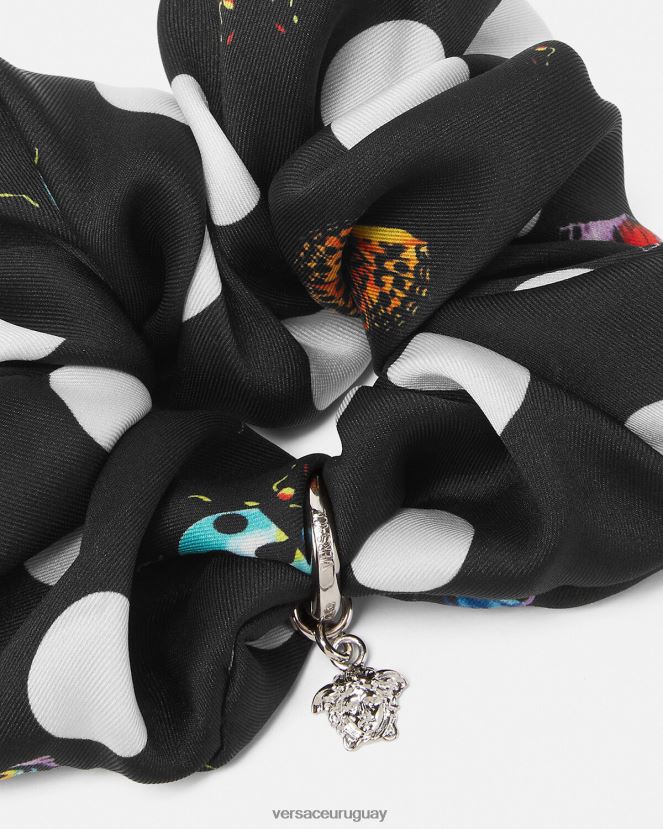 Versace scrunchie de mariposas mujer imprimir accesorios H88R0H861