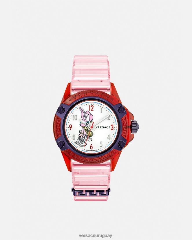 Versace icono activo año nuevo lunar reloj de conejo mujer pnul accesorios H88R0H978
