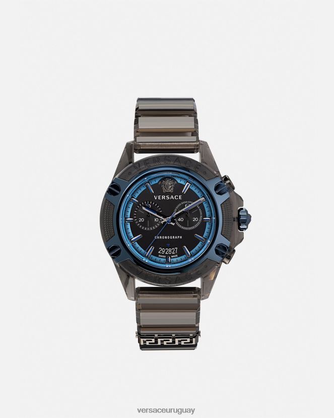 Versace icono reloj activo mujer gris accesorios H88R0H977