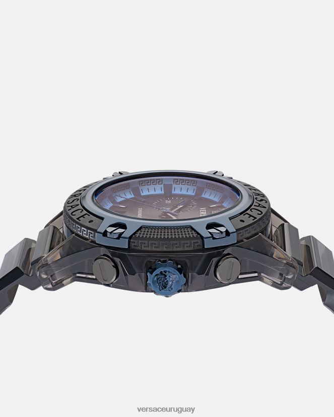 Versace icono reloj activo mujer gris accesorios H88R0H977