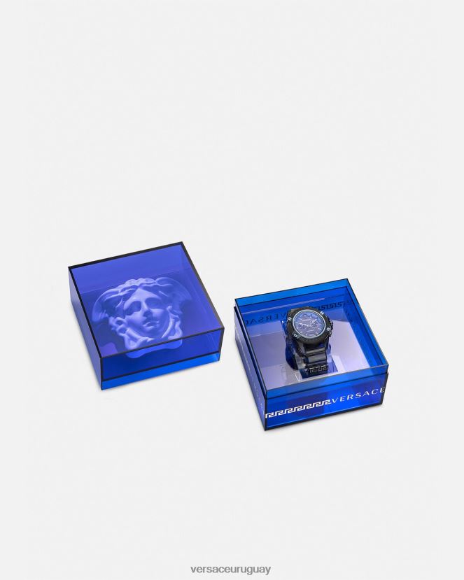 Versace icono reloj activo mujer gris accesorios H88R0H977
