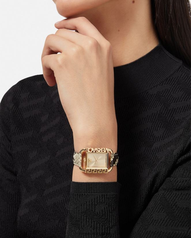 Versace reloj con estilo mujer oro accesorios H88R0H980