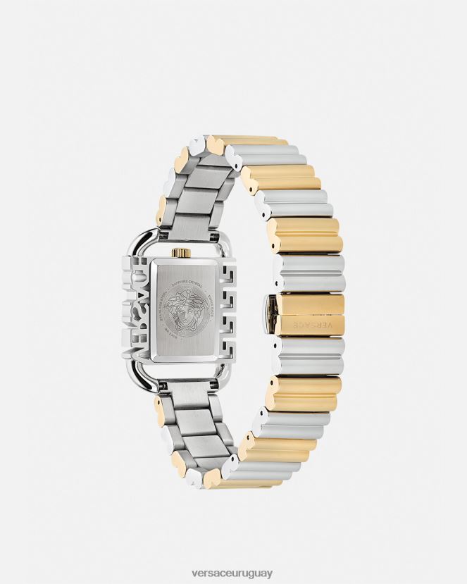 Versace reloj con estilo mujer oro plata accesorios H88R0H997