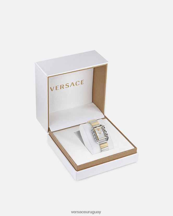 Versace reloj con estilo mujer oro plata accesorios H88R0H997
