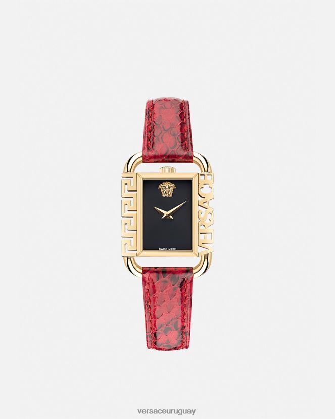 Versace reloj con estilo mujer rojo accesorios H88R0H981