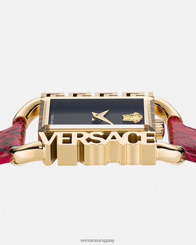 Versace reloj con estilo mujer rojo accesorios H88R0H981