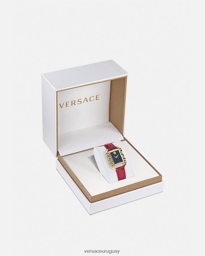 Versace reloj con estilo mujer rojo accesorios H88R0H981