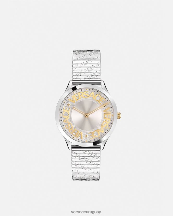 Versace reloj con logo halo mujer pnul accesorios H88R0H969