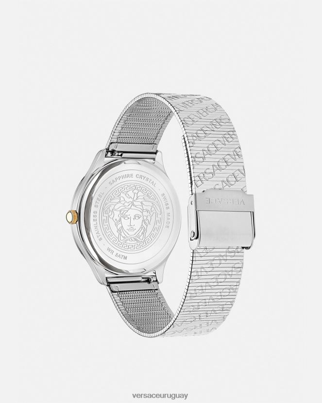 Versace reloj con logo halo mujer pnul accesorios H88R0H969