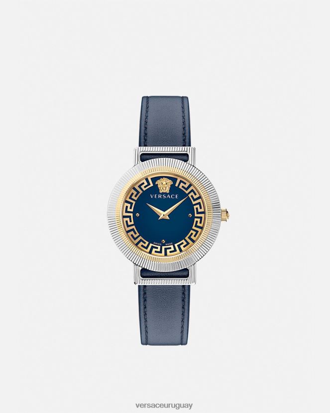 Versace reloj greca chic mujer azul accesorios H88R0H961