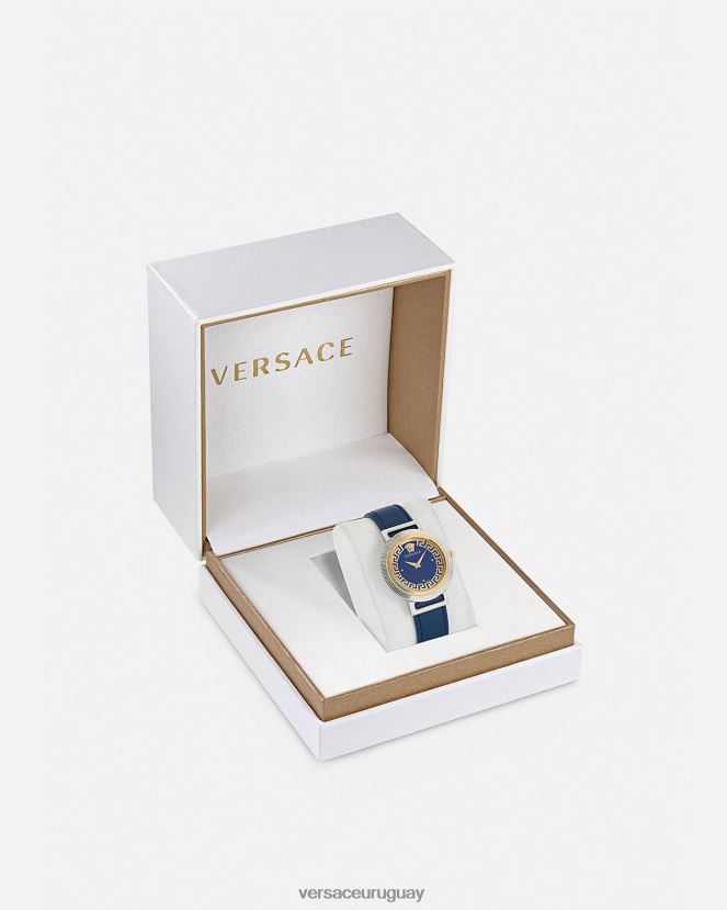 Versace reloj greca chic mujer azul accesorios H88R0H961