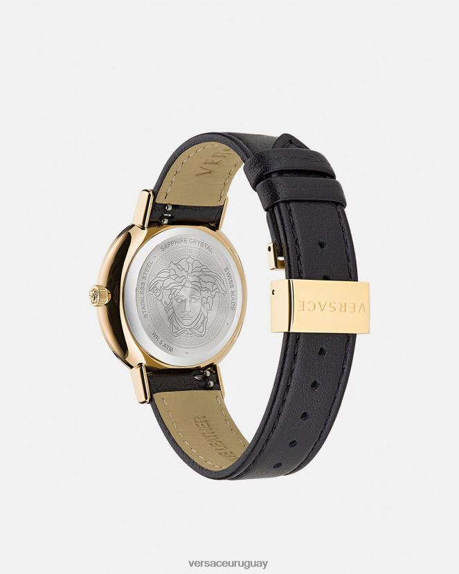 Versace reloj greca chic mujer oro negro accesorios H88R0H960