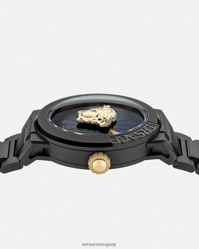 Versace reloj infinito medusa mujer negro accesorios H88R0H994