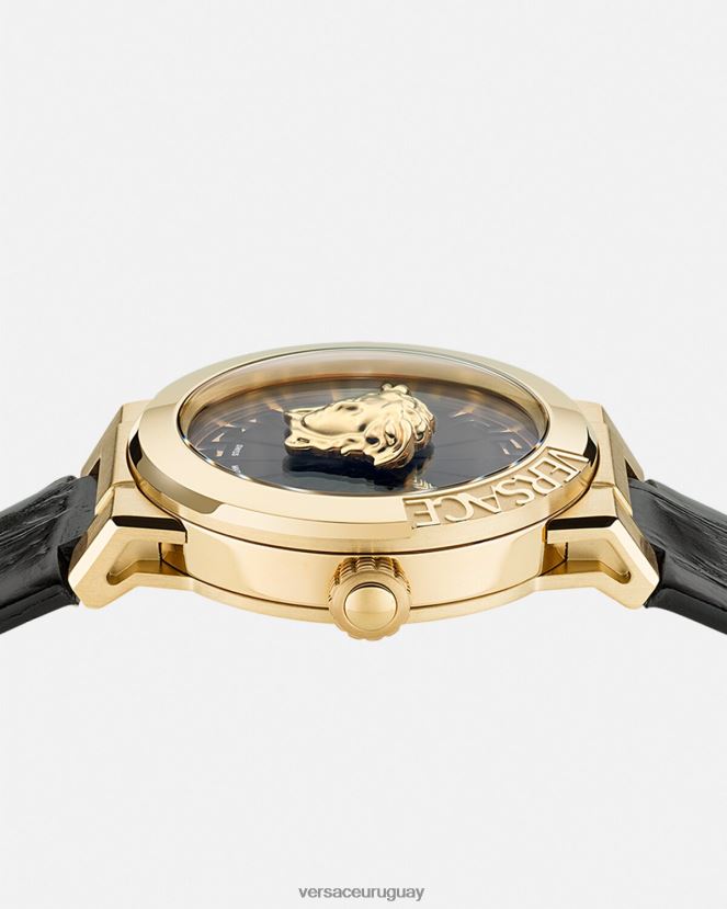 Versace reloj infinito medusa mujer oro negro accesorios H88R0H995