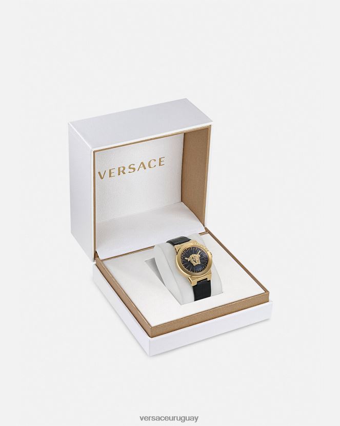 Versace reloj infinito medusa mujer oro negro accesorios H88R0H995