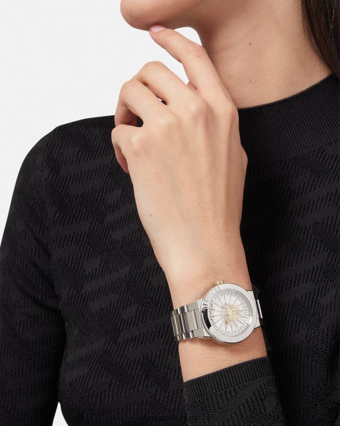 Versace reloj infinito medusa mujer plata accesorios H88R0H976