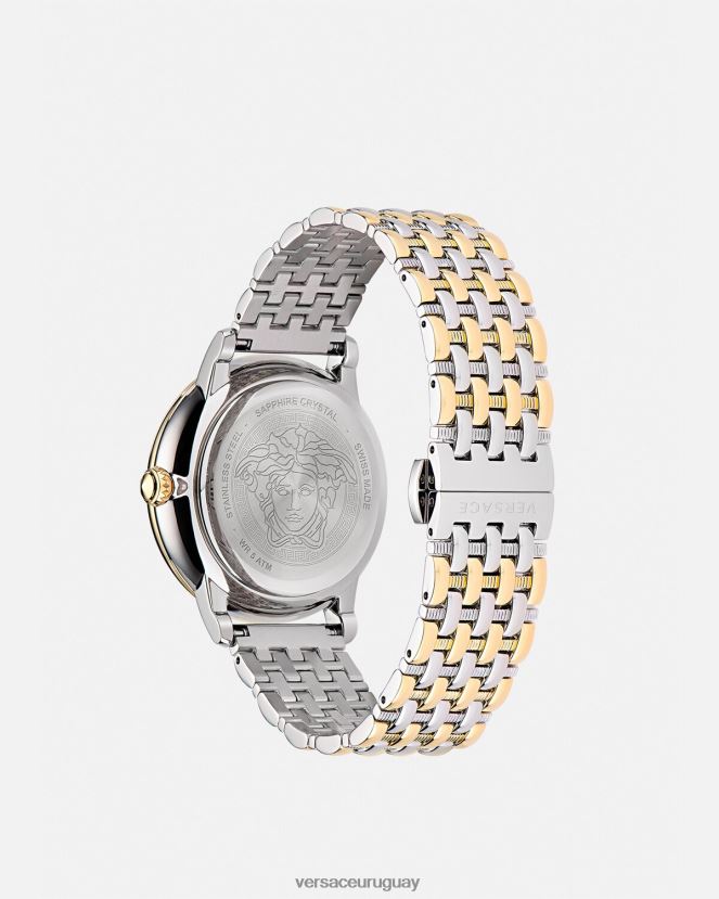 Versace reloj medusa mujer oro plata accesorios H88R0H990