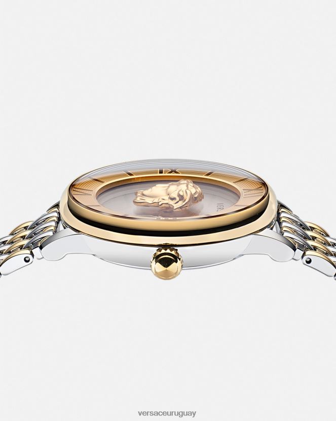 Versace reloj medusa mujer oro plata accesorios H88R0H990