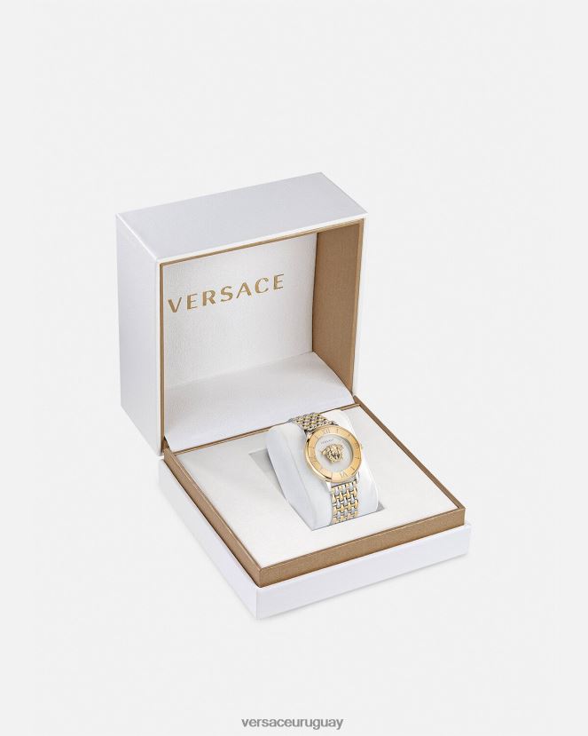 Versace reloj medusa mujer oro plata accesorios H88R0H990