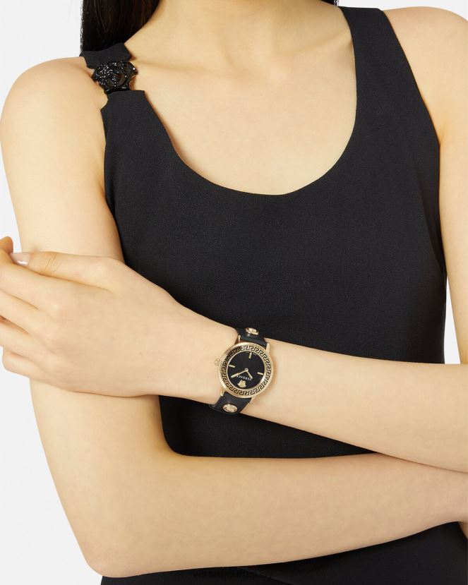 Versace reloj tributo v mujer negro accesorios H88R0H966