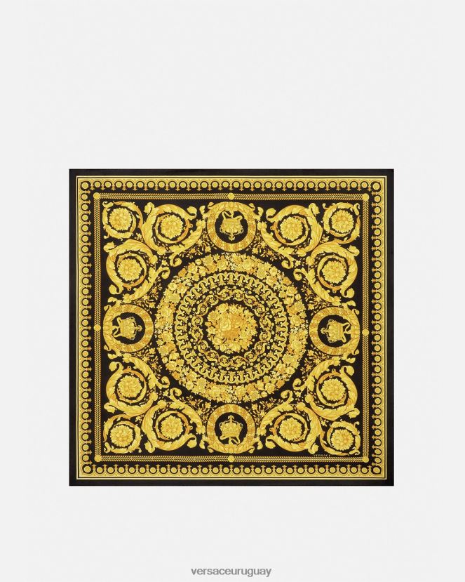 Versace fular barroco grande de seda mujer imprimir accesorios H88R0H902