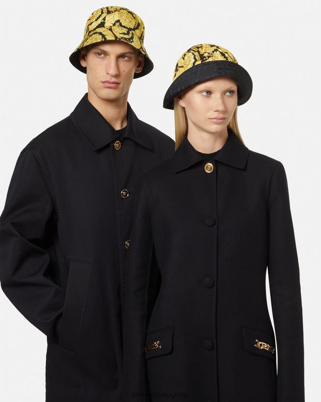 Versace sombrero de pescador barroco mujer imprimir accesorios H88R0H873