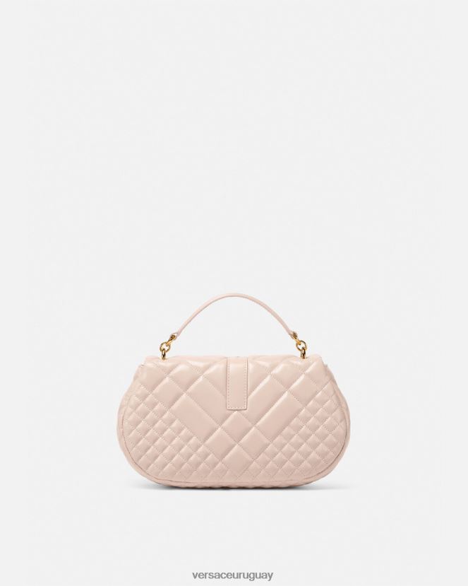 Versace bolso de hombro con greca diosa mujer Rosa claro bolsas H88R0H245