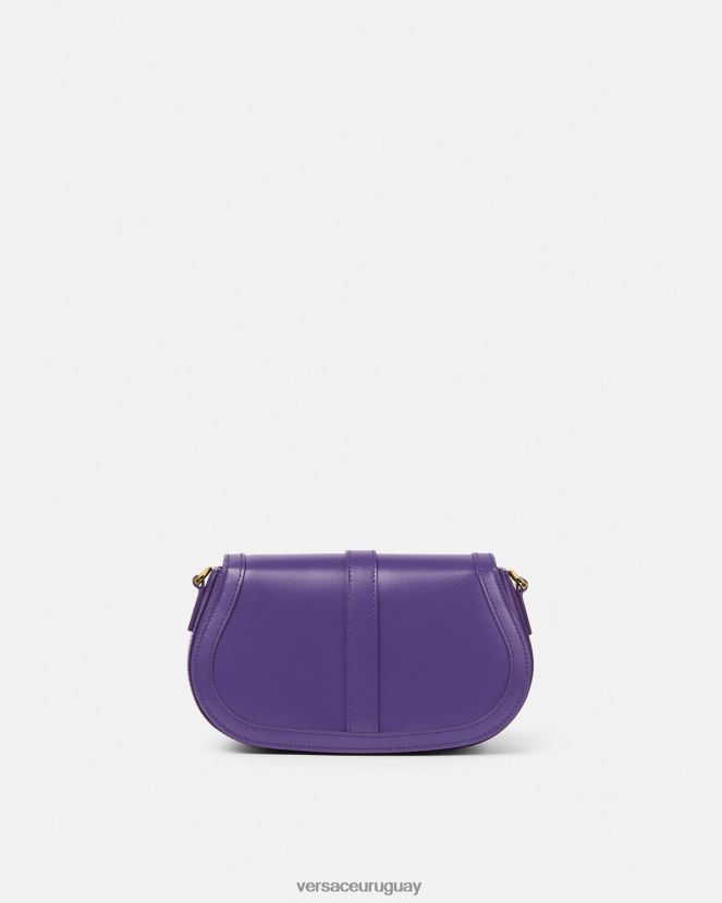 Versace bolso de hombro con greca diosa mujer Violeta bolsas H88R0H264