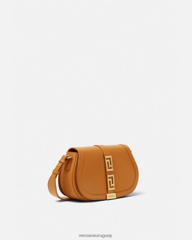 Versace bolso de hombro con greca diosa mujer caramelo bolsas H88R0H249