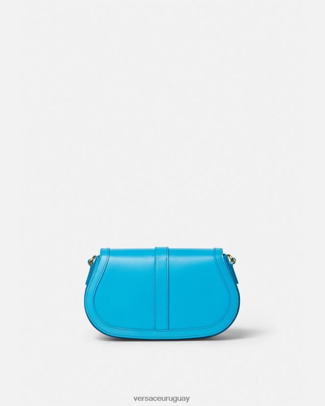 Versace bolso de hombro con greca diosa mujer dv azul bolsas H88R0H266
