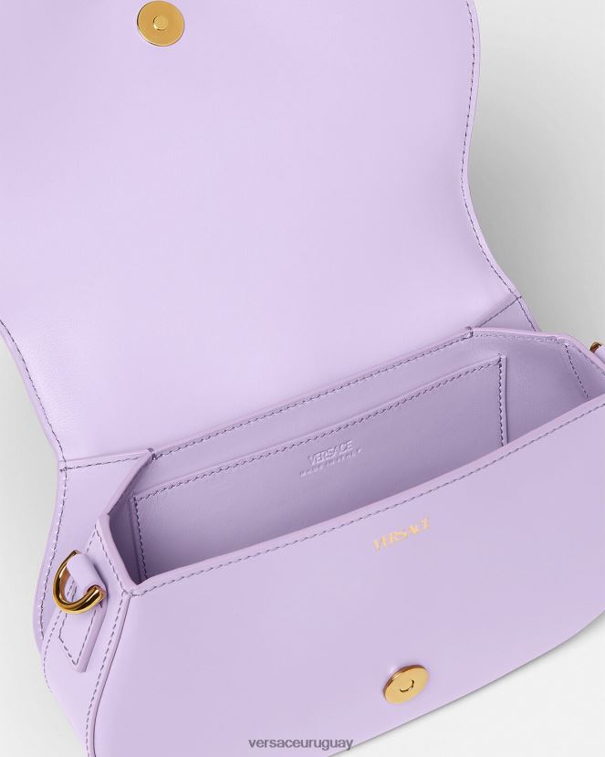 Versace bolso de hombro con greca diosa mujer lila bolsas H88R0H265