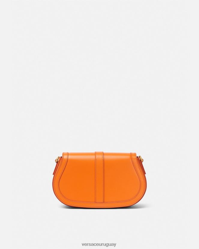Versace bolso de hombro con greca diosa mujer naranja bolsas H88R0H250