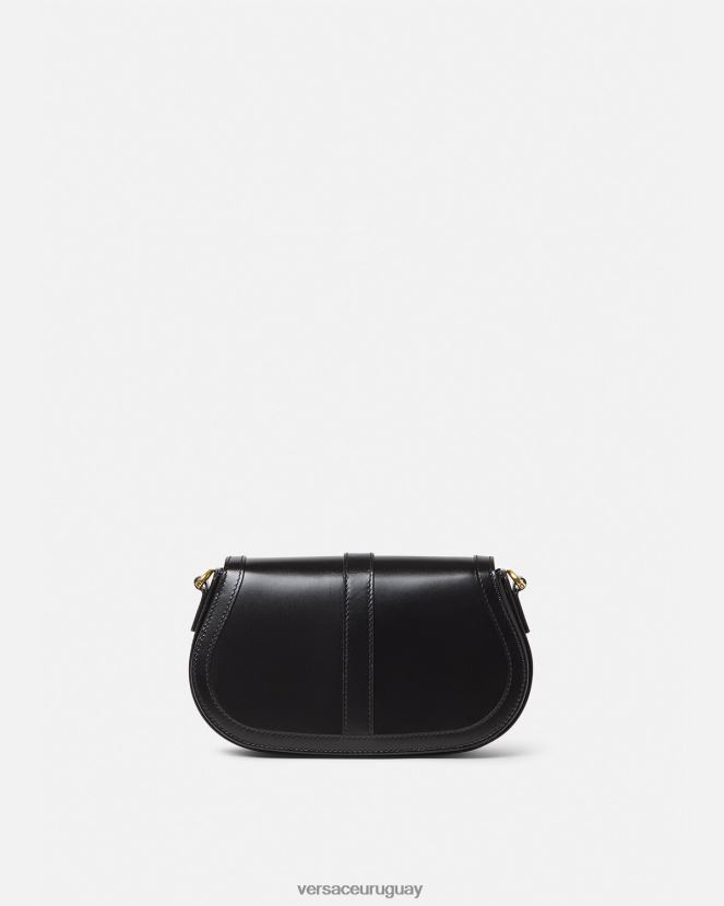 Versace bolso de hombro con greca diosa mujer negro bolsas H88R0H251