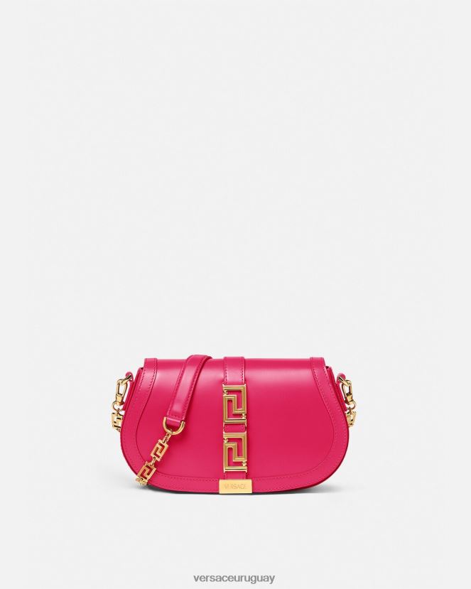 Versace bolso de hombro con greca diosa mujer rosa bolsas H88R0H252