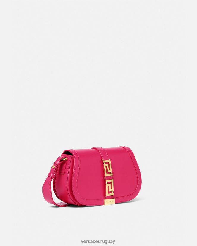 Versace bolso de hombro con greca diosa mujer rosa bolsas H88R0H252