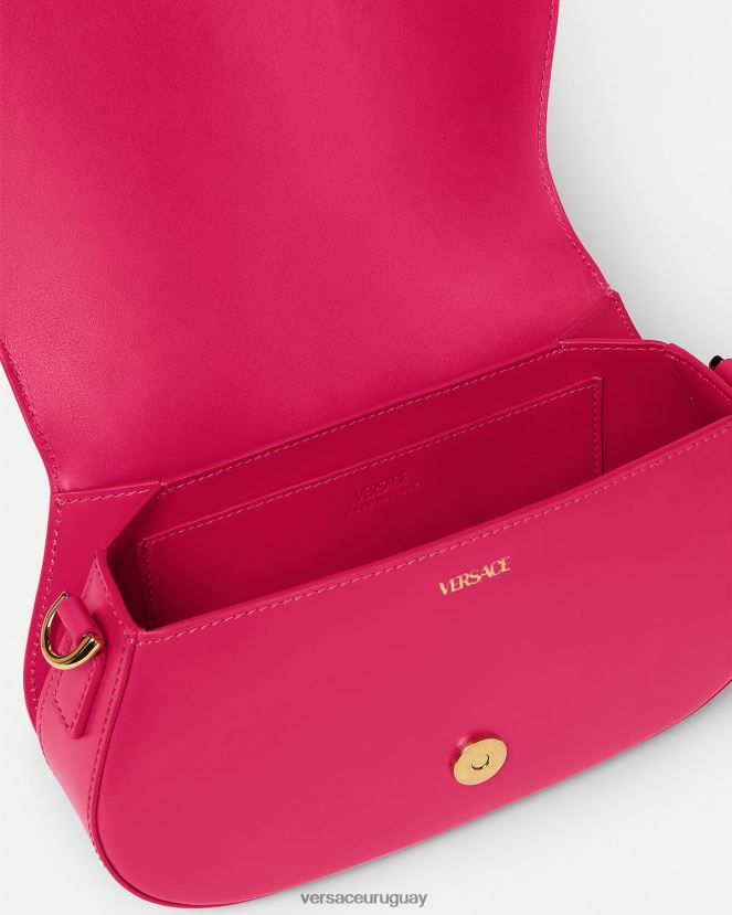 Versace bolso de hombro con greca diosa mujer rosa bolsas H88R0H252