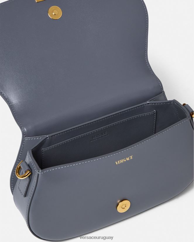 Versace bolso de hombro con greca diosa mujer un color bolsas H88R0H267