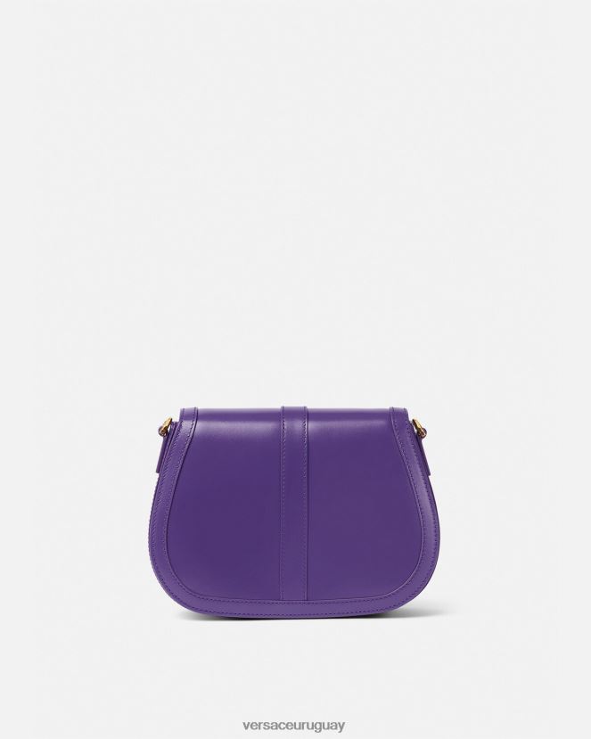 Versace bolso de hombro grande con greca diosa mujer Violeta bolsas H88R0H271