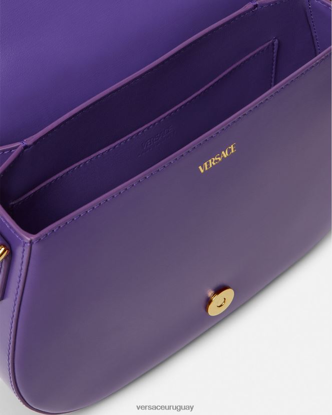 Versace bolso de hombro grande con greca diosa mujer Violeta bolsas H88R0H271