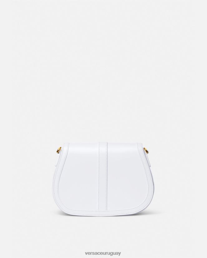 Versace bolso de hombro grande con greca diosa mujer blanco bolsas H88R0H255