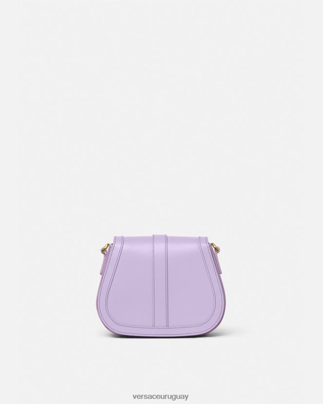 Versace bolso de hombro pequeño con Greca Diosa mujer lila bolsas H88R0H263