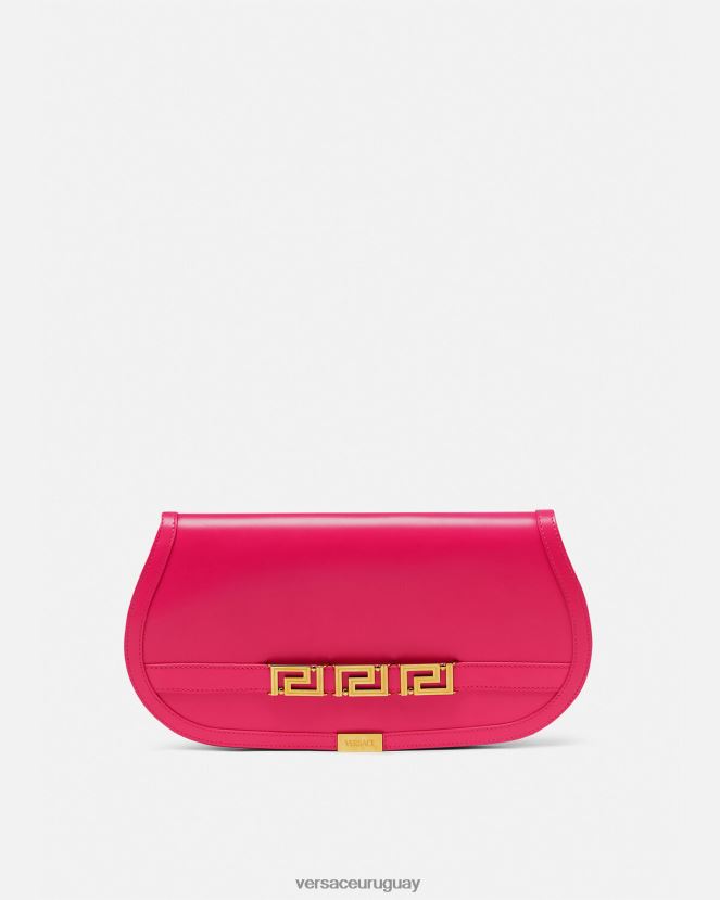 Versace bolso de mano con greca diosa mujer rosa bolsas H88R0H262