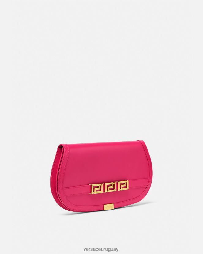 Versace bolso de mano con greca diosa mujer rosa bolsas H88R0H262