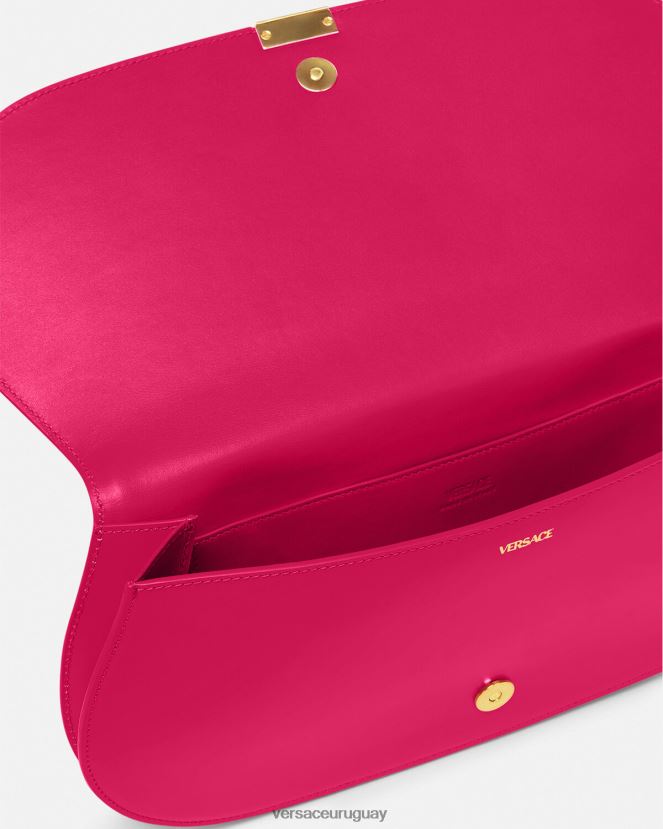 Versace bolso de mano con greca diosa mujer rosa bolsas H88R0H262