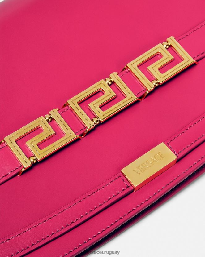 Versace bolso de mano con greca diosa mujer rosa bolsas H88R0H262