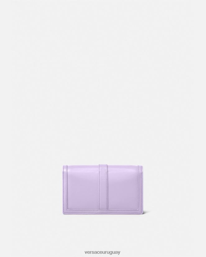 Versace bolso mini con greca diosa mujer lila bolsas H88R0H269