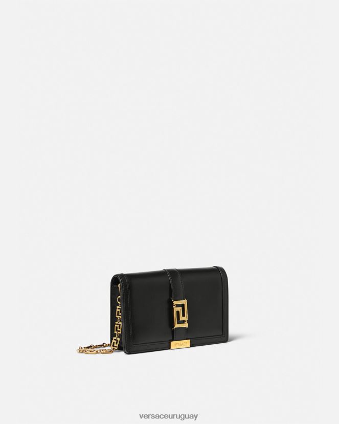 Versace bolso mini con greca diosa mujer negro bolsas H88R0H256
